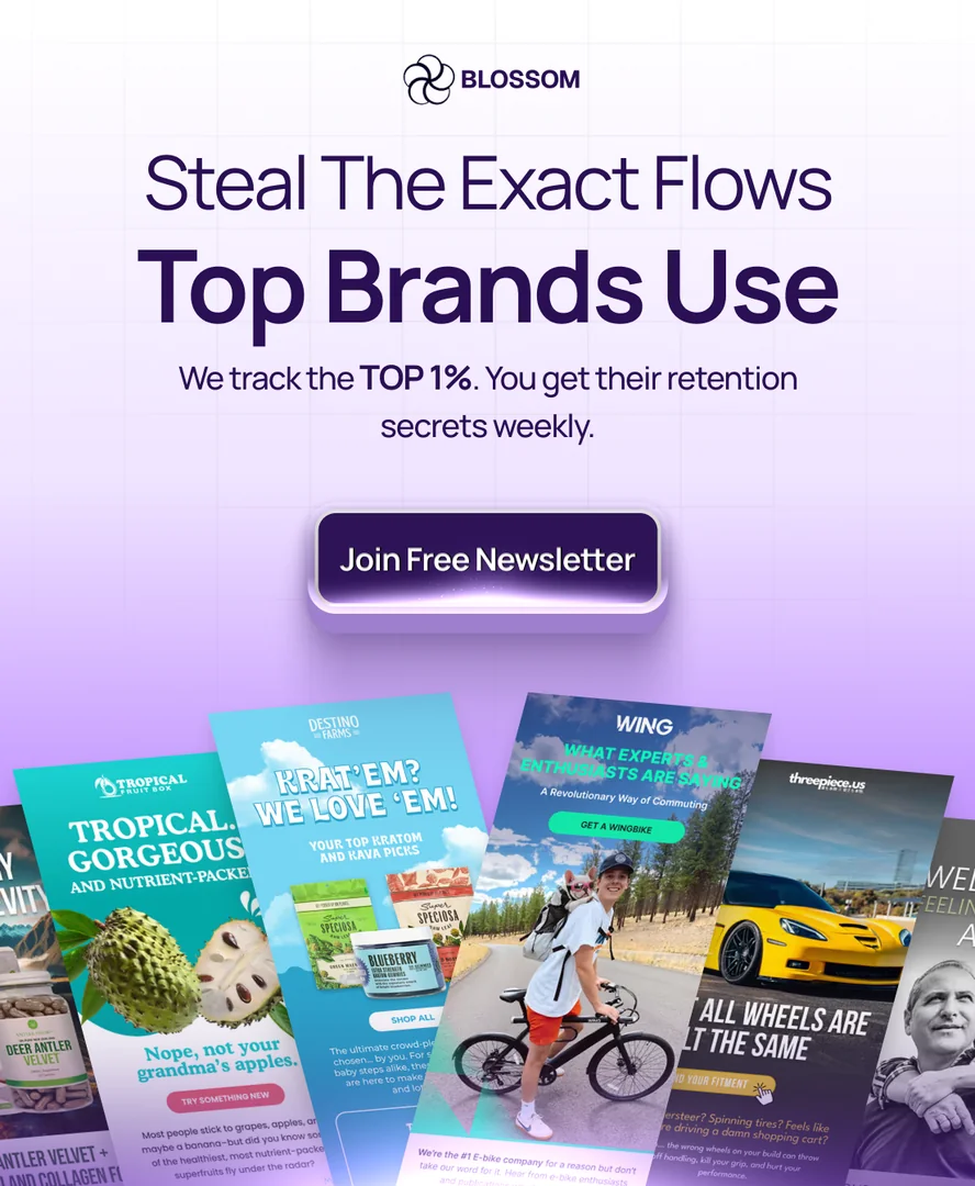 Blessed Blossom Ecom static ad creative design