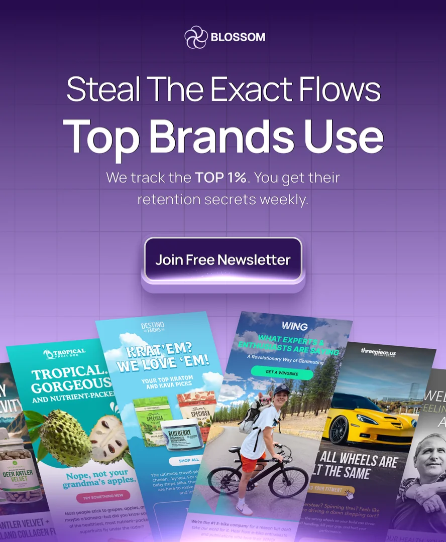 Blessed Blossom Ecom static ad creative design