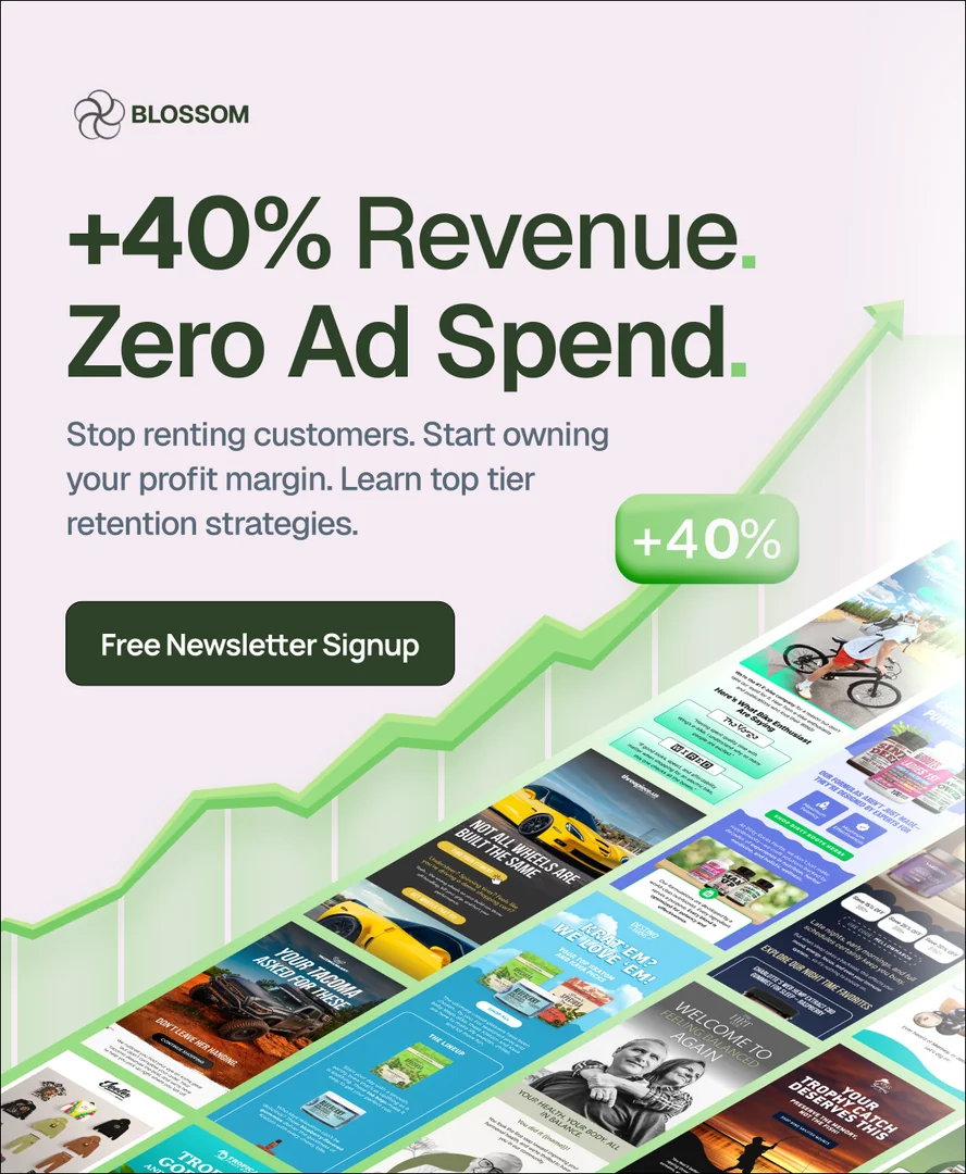 Blessed Blossom Ecom static ad creative design