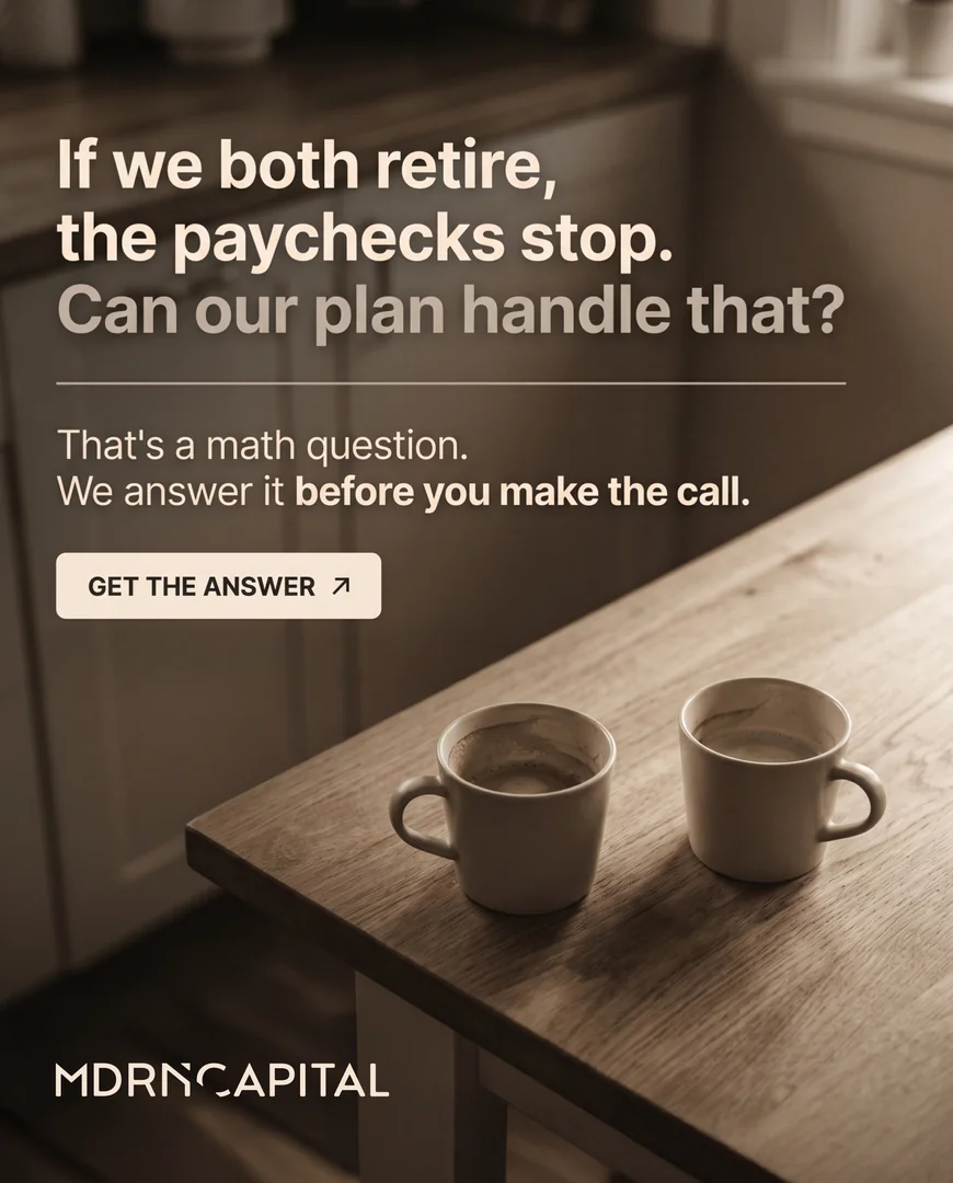 MDRN Capital static ad creative design