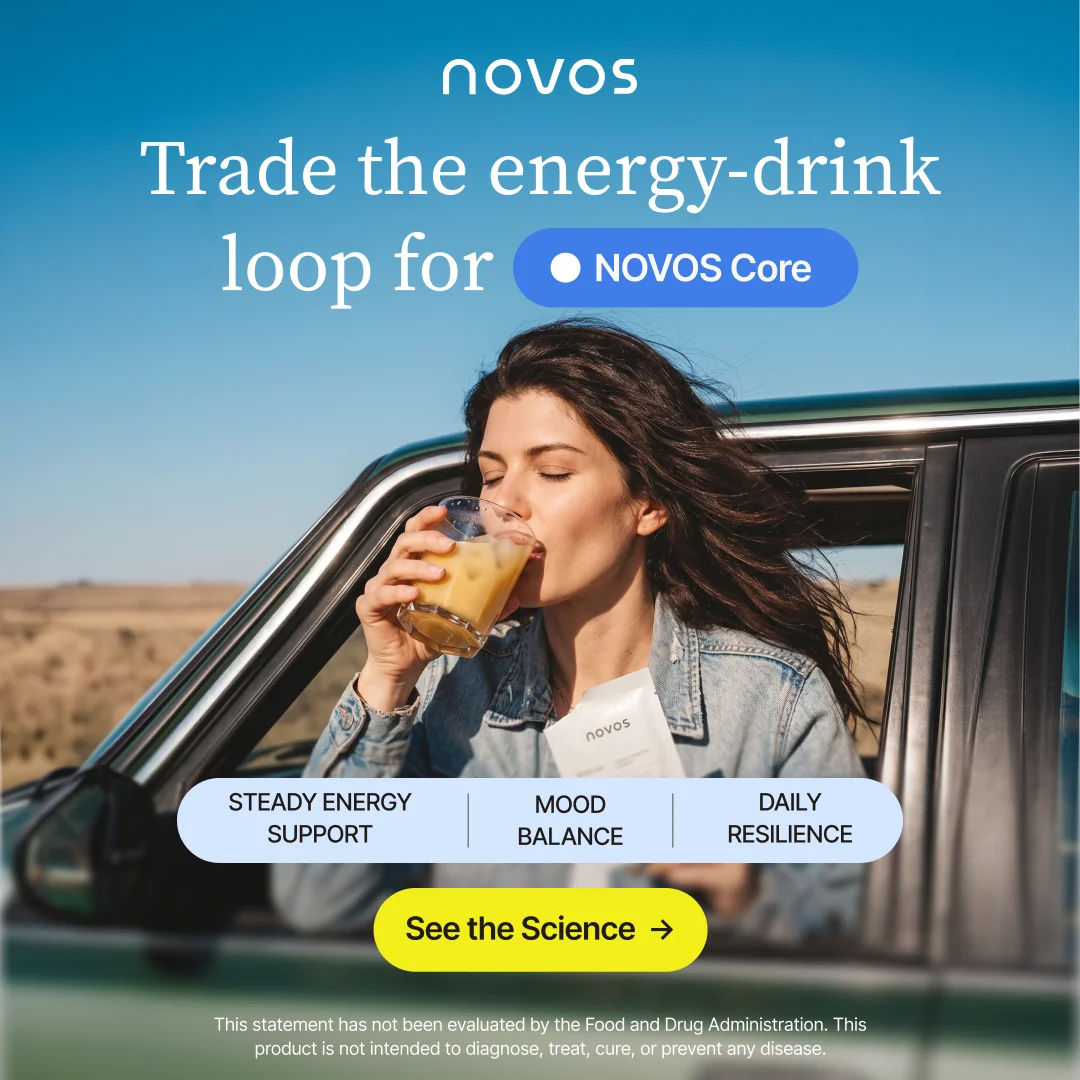 Novos static ad creative design