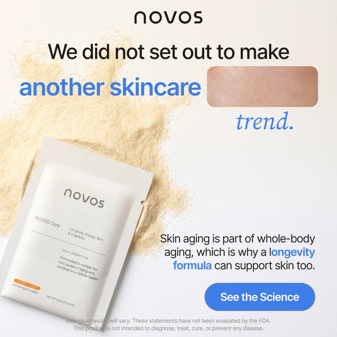 Novos static ad creative design