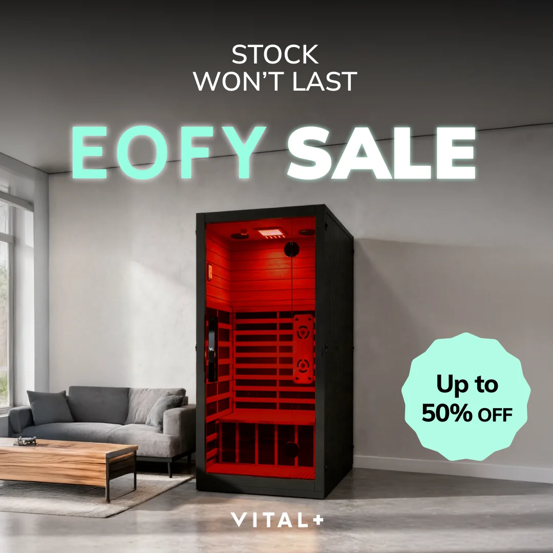 Vital+ static ad creative design