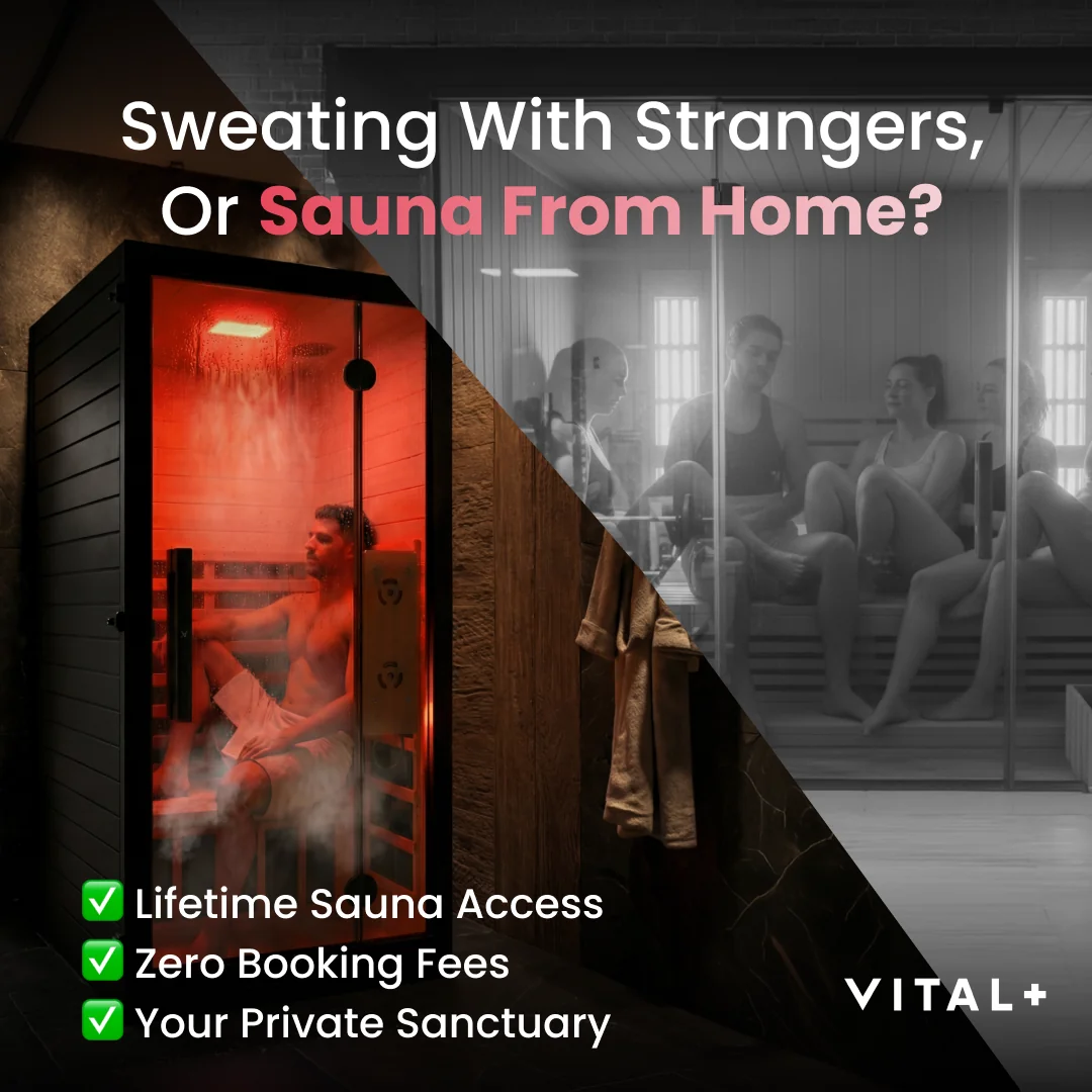 Vital+ static ad creative design